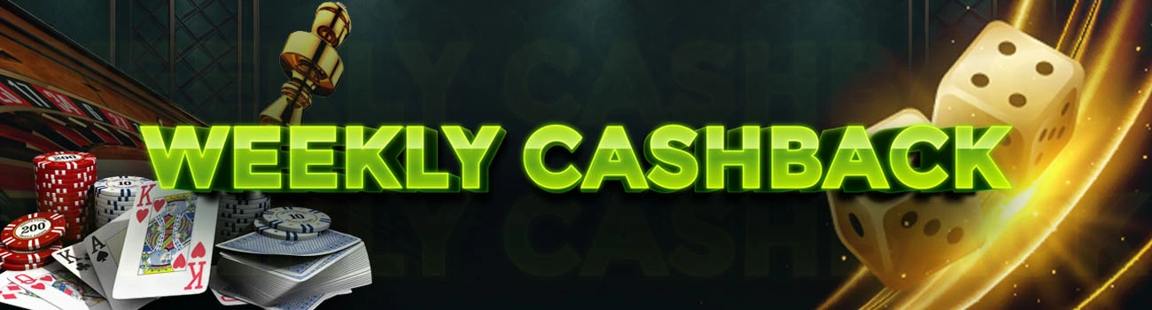 Weekly Cashback Banner